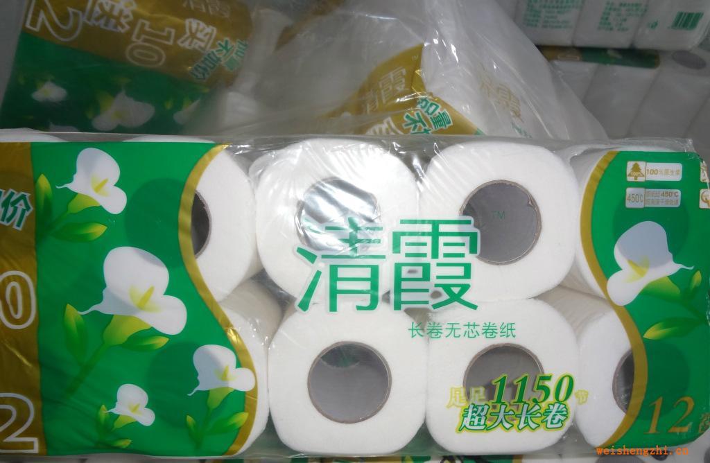 【清霞紙巾】華東區(qū)域萬方紙業(yè)常年提供有芯卷餐巾紙可定制